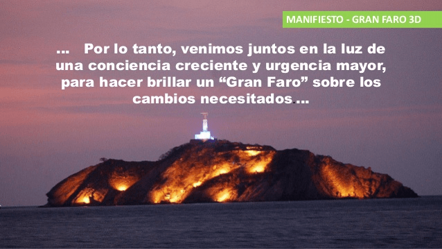 Clic para ver el manifiesto - Gran Faro 3D Imagen alusiva al manifiesto - Gran Faro 3D